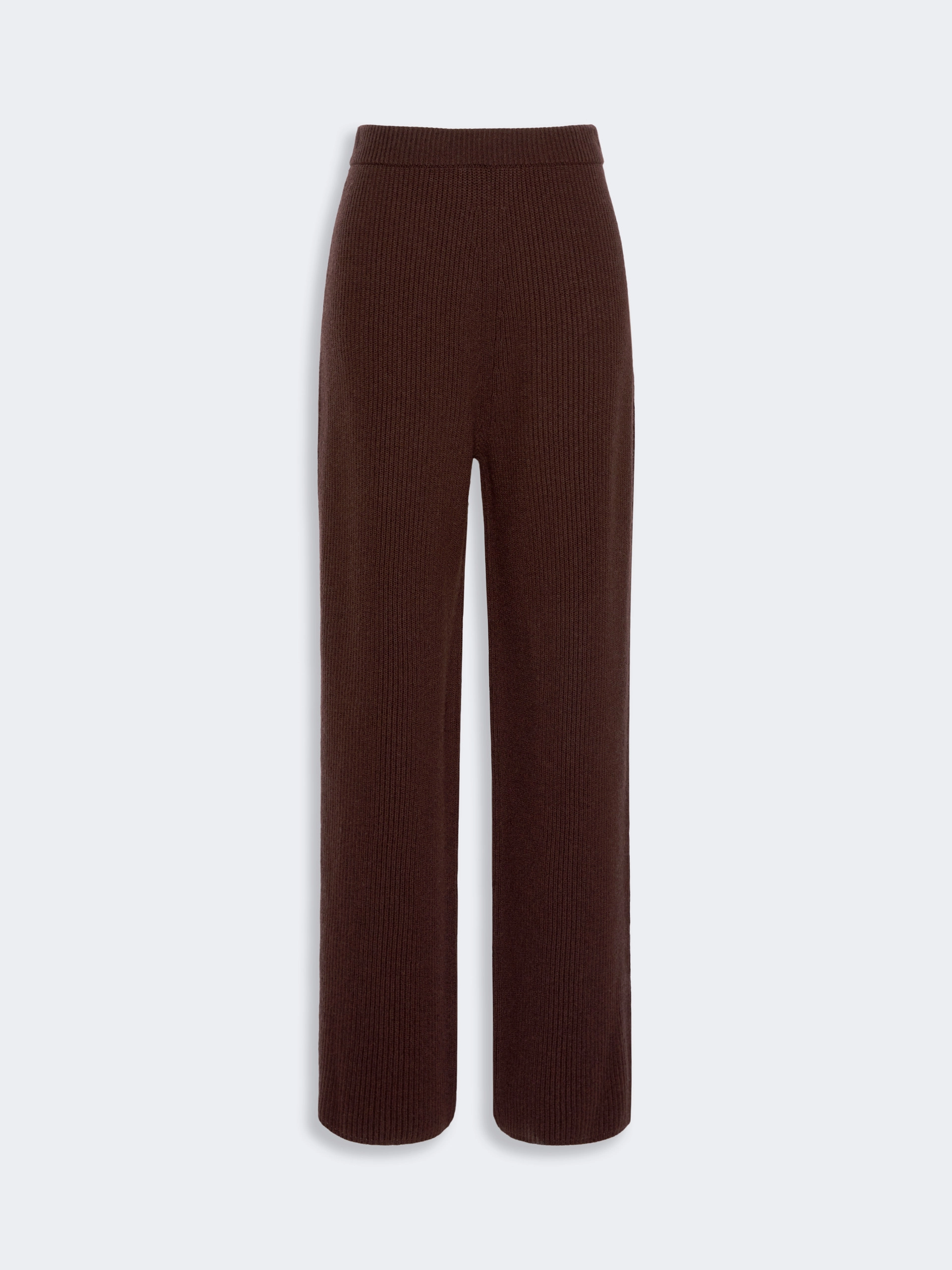 Oversized cashmere-blend trousers - CHOCOLATE - Sportmax - 5