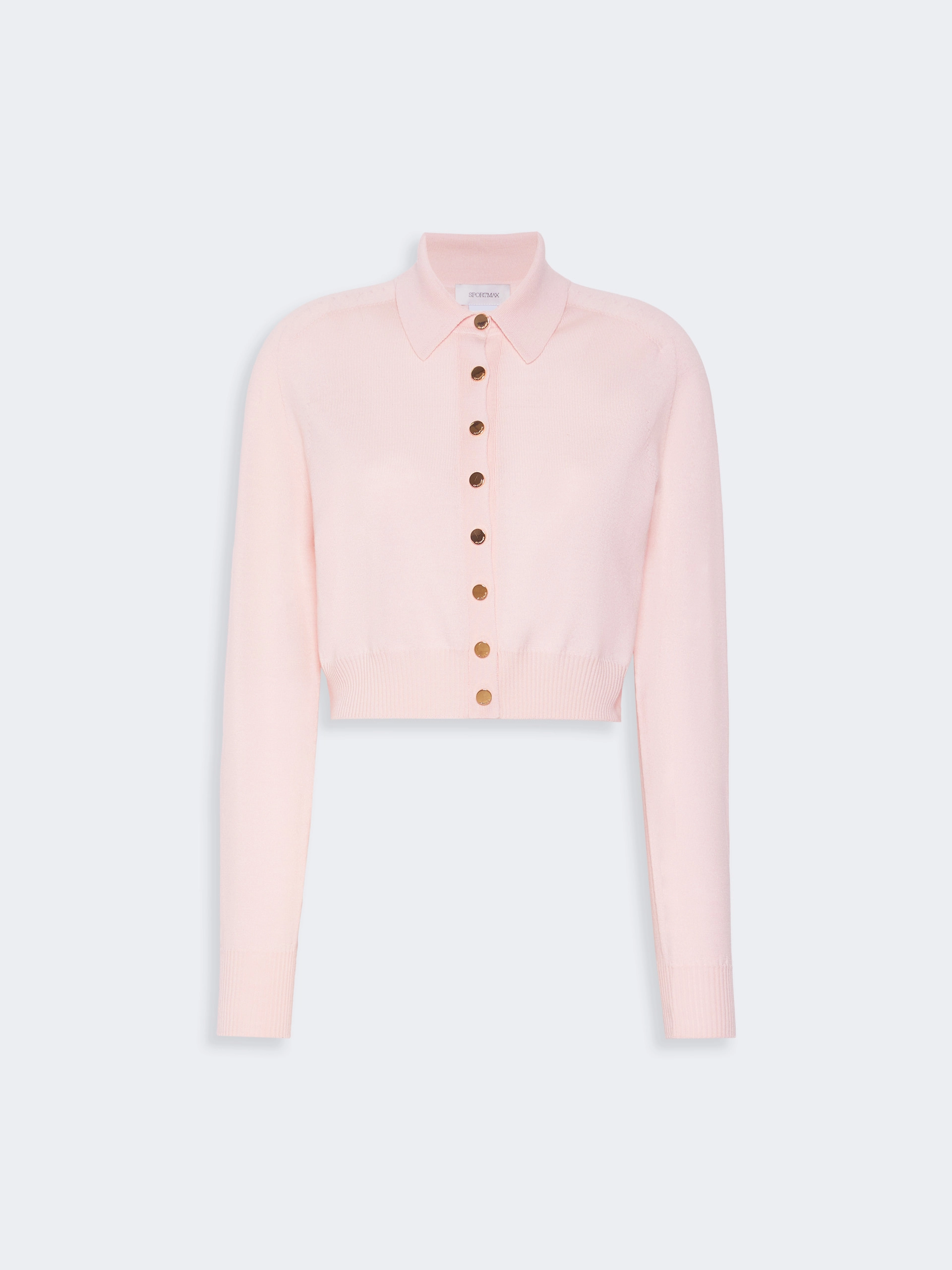 Pure wool cardigan - PINK - Sportmax - 6