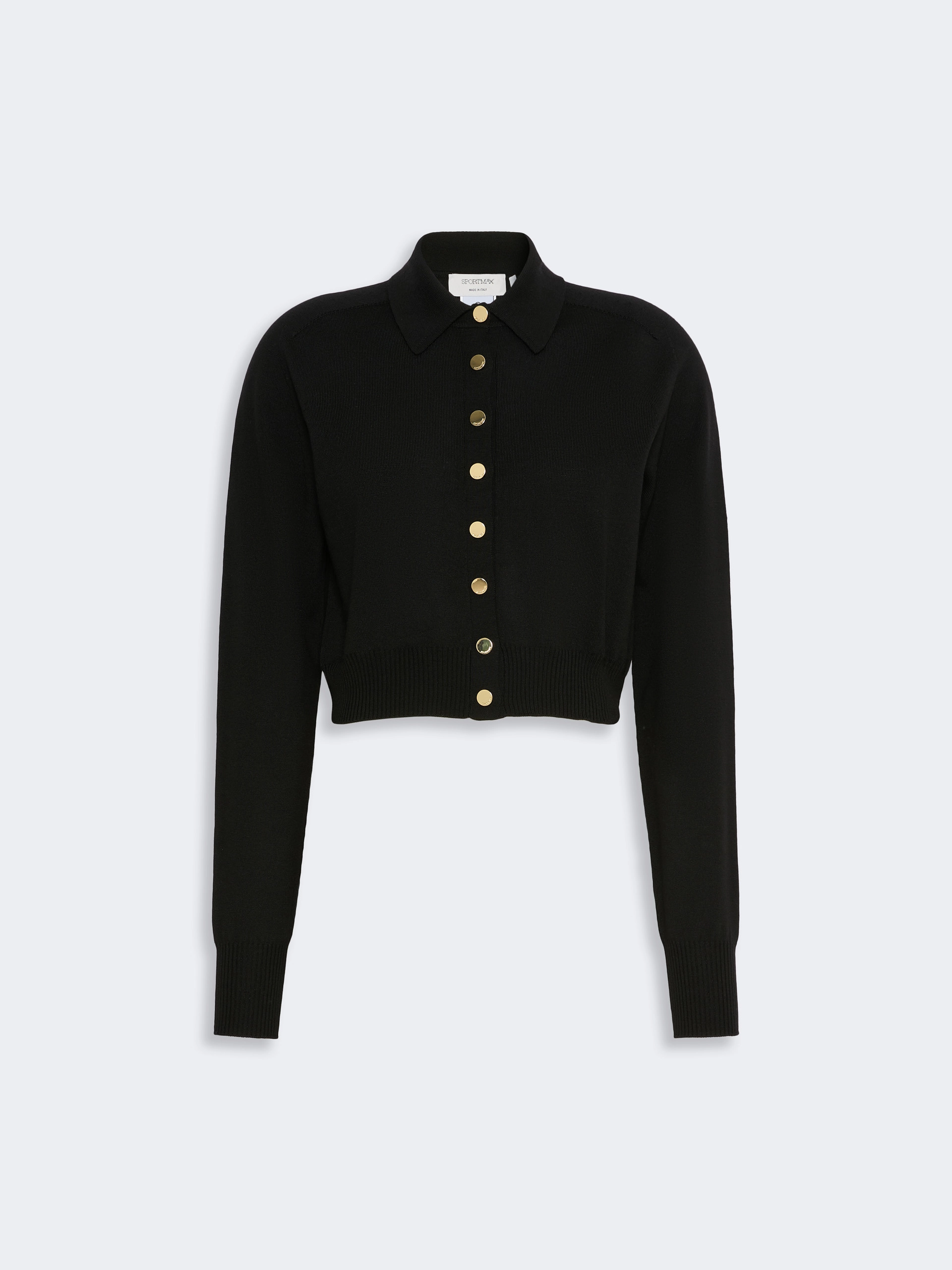 Pure wool cardigan - BLACK - Sportmax - 6
