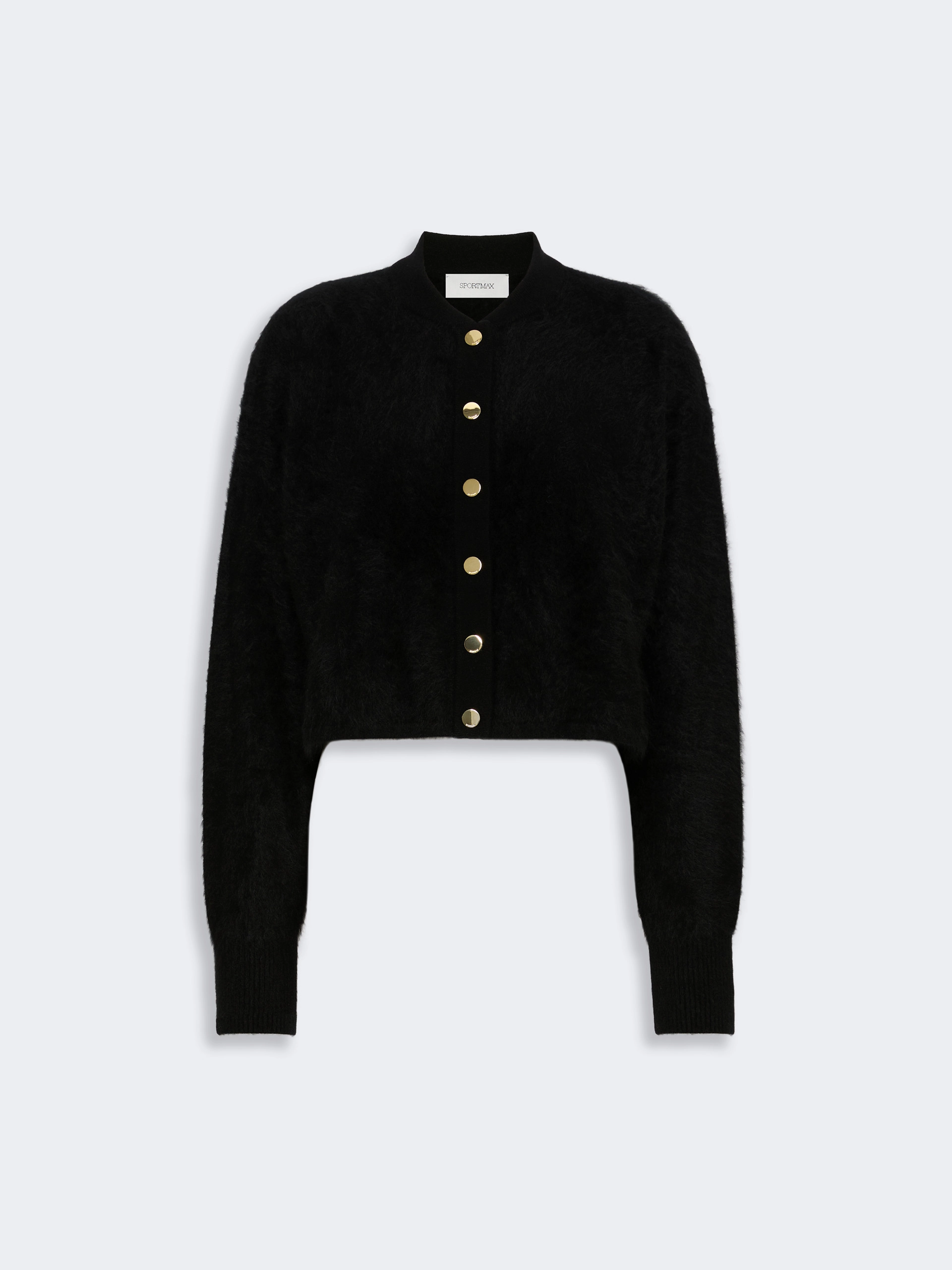 Pure cashmere bomber jacket - BLACK - Sportmax - 7