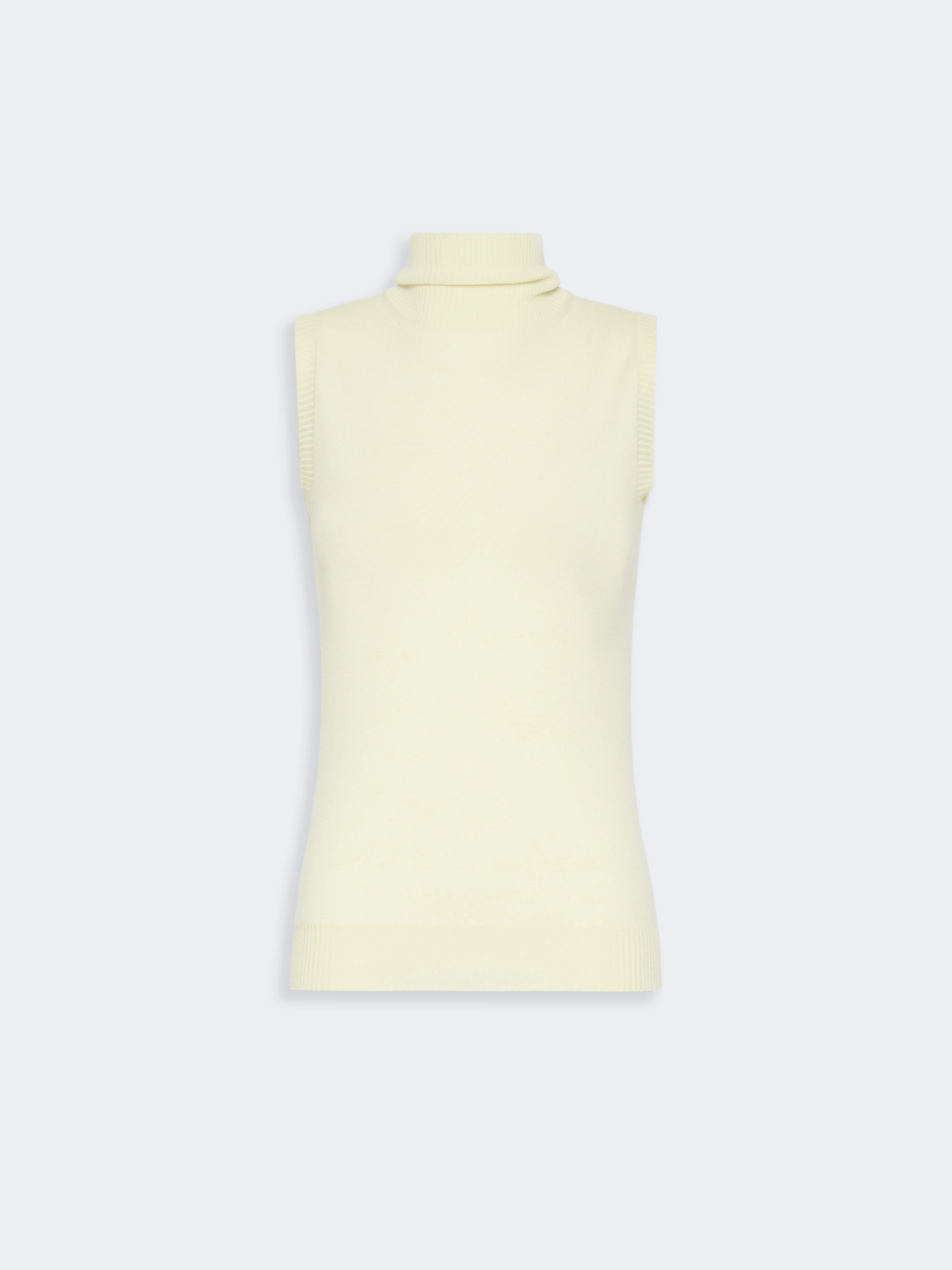 Sleeveless pure wool sweater - PASTEL GREEN - Sportmax - 6