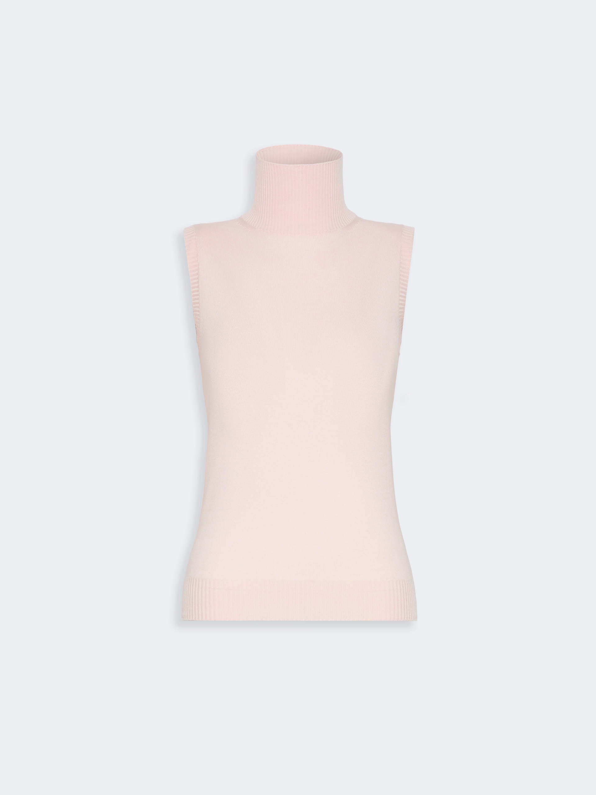 Pull sans manches en pure laine - ROSE - Sportmax - 6