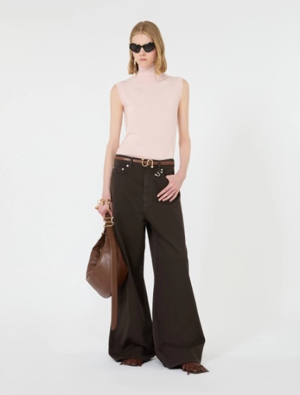 Sleeveless pure wool sweater - Sportmax