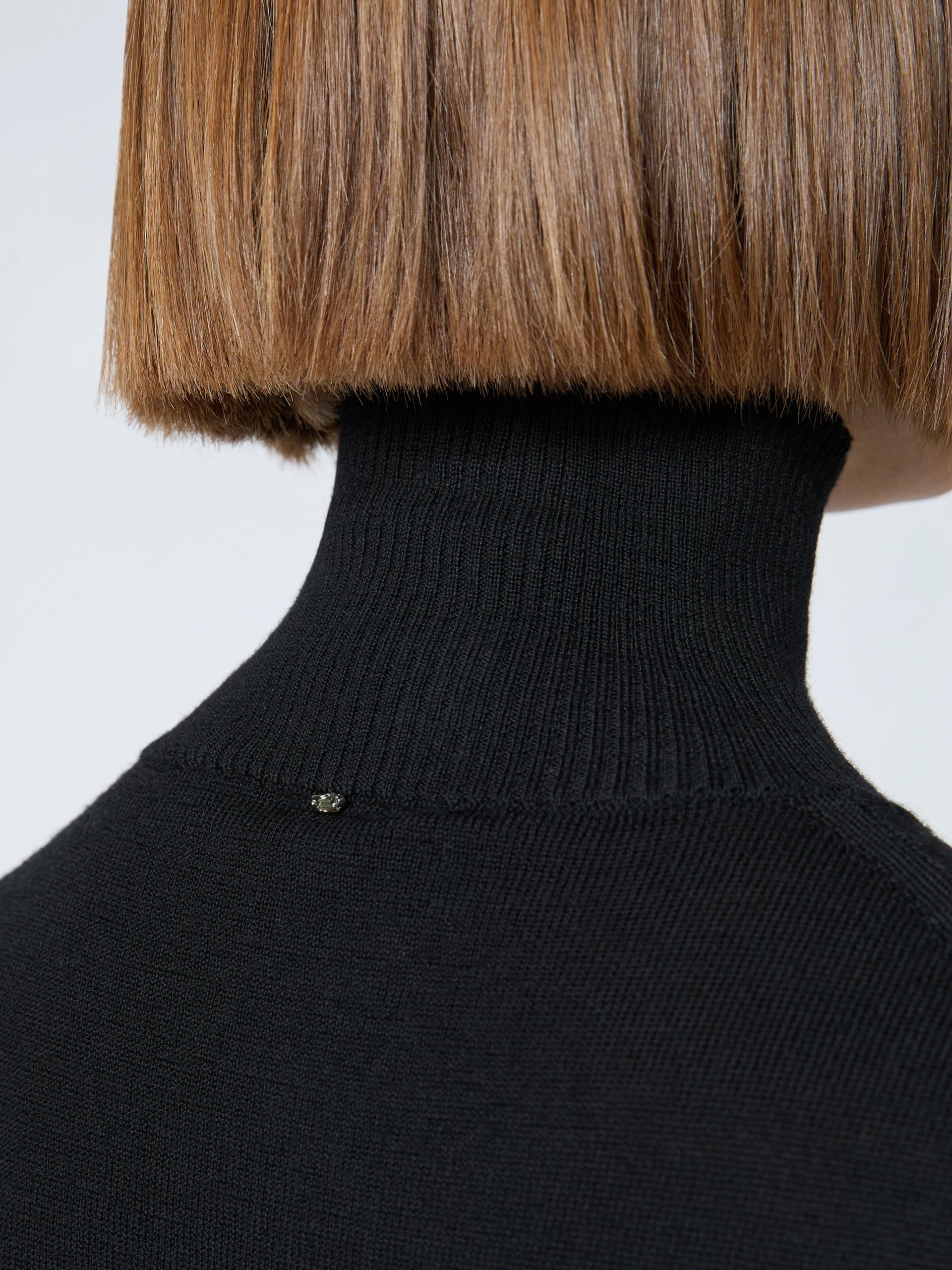 Sleeveless pure wool sweater - BLACK - Sportmax - 5
