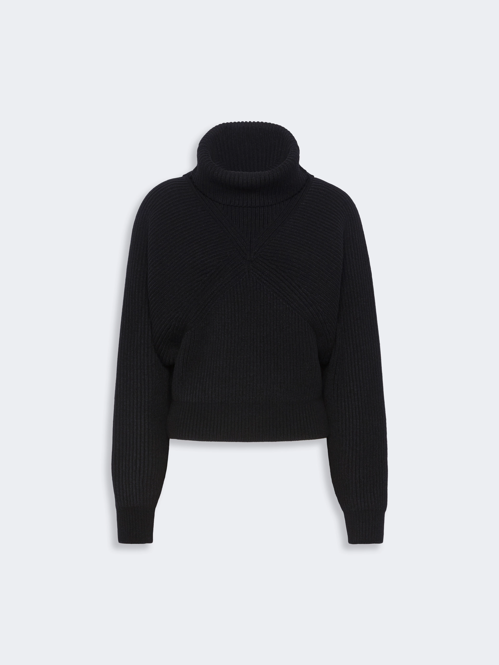 Loose-fit stretch wool sweater - BLACK - Sportmax - 6