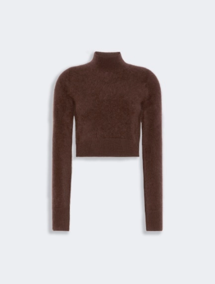 Slim pure cashmere sweater - CHOCOLATE - Sportmax - 6