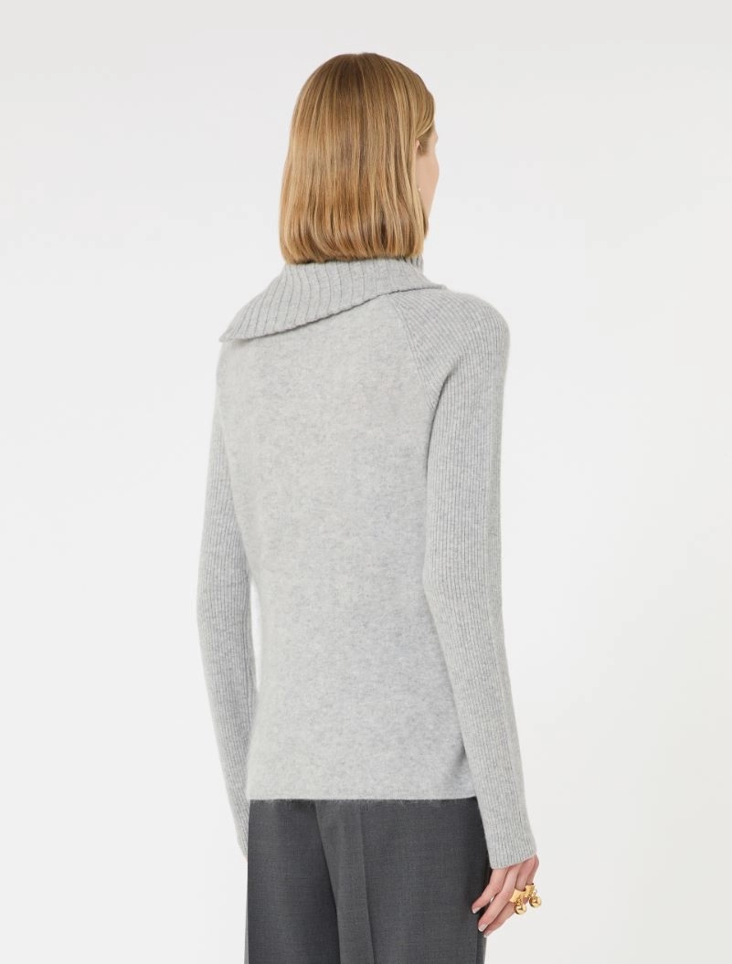 Slim asymmetrical wool sweater - AVIO - Sportmax - 3