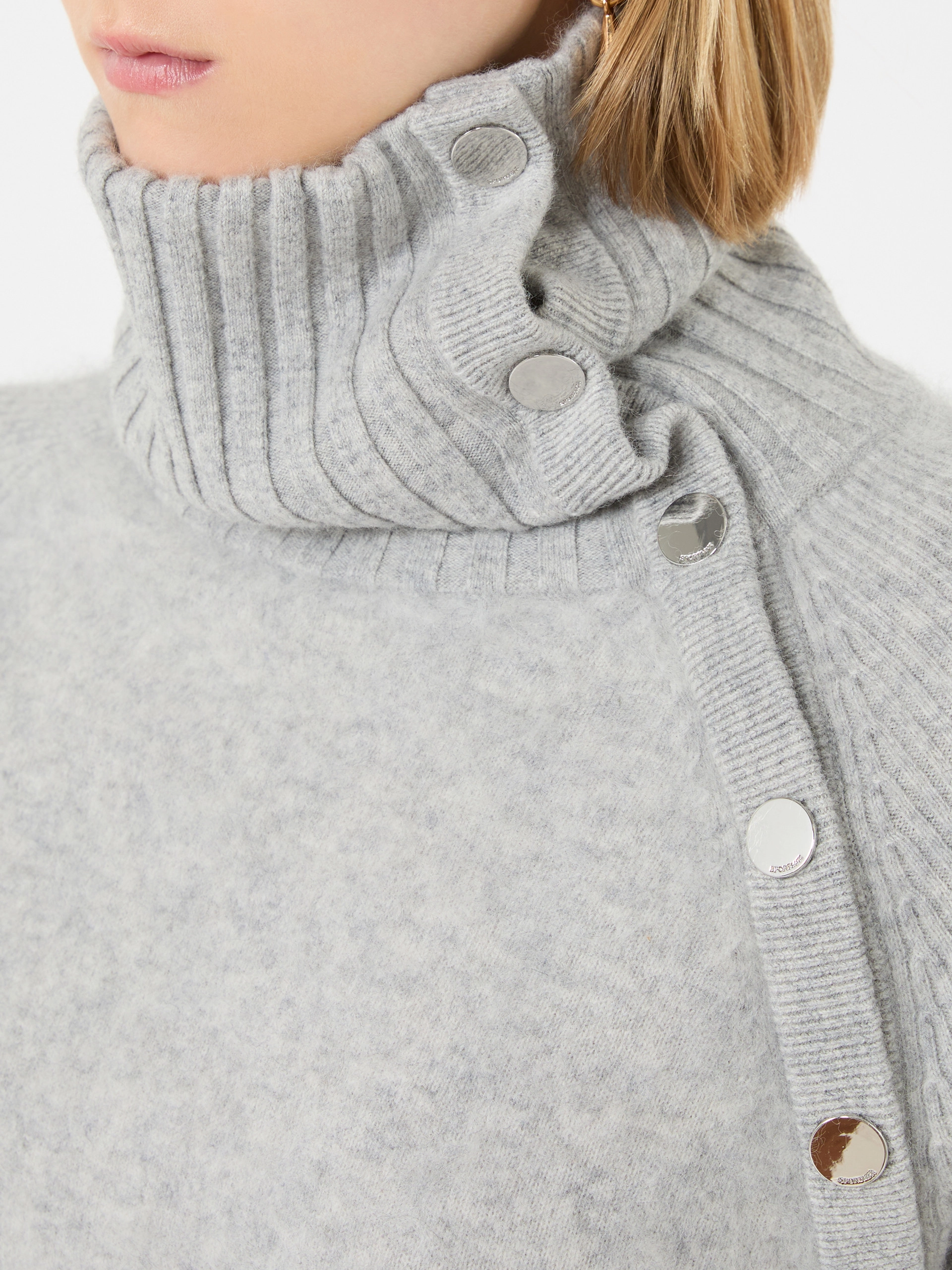 Slim asymmetrical wool sweater - AVIO - Sportmax - 5