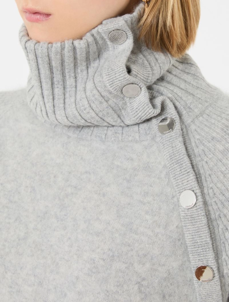 Slim asymmetrical wool sweater - AVIO - Sportmax - 5