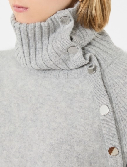 Slim asymmetrical wool sweater - AVIO - Sportmax - 5