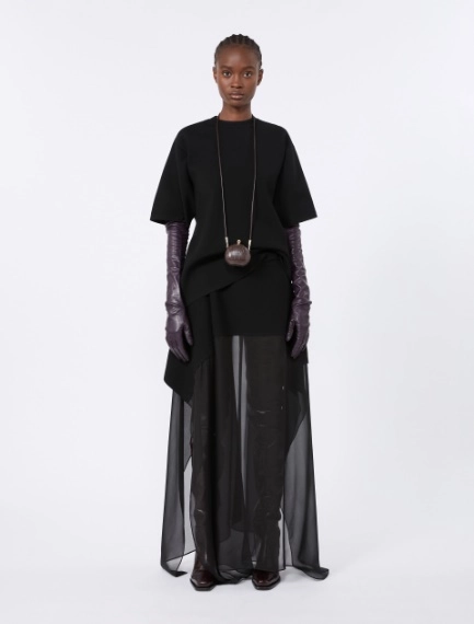 Oversized viscose T-shirt - Sportmax