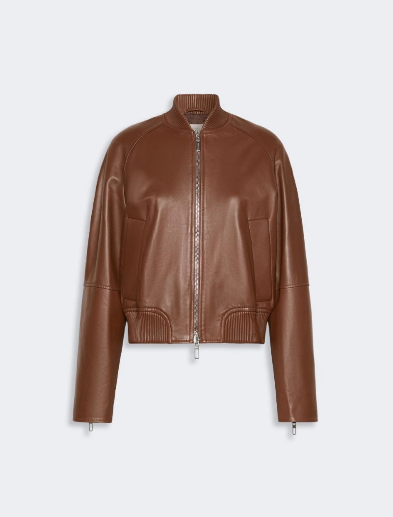 Bomber in nappa - MARRONE - Sportmax - 6