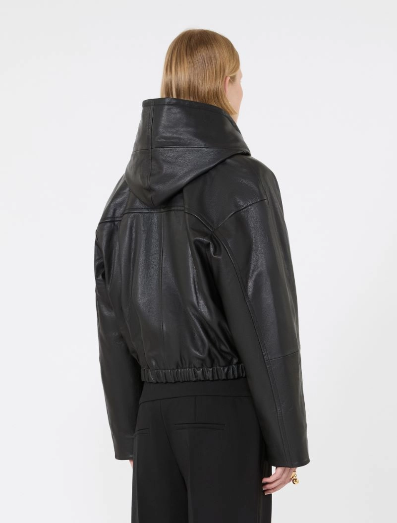 Bomber in pelle - NERO - Sportmax - 3