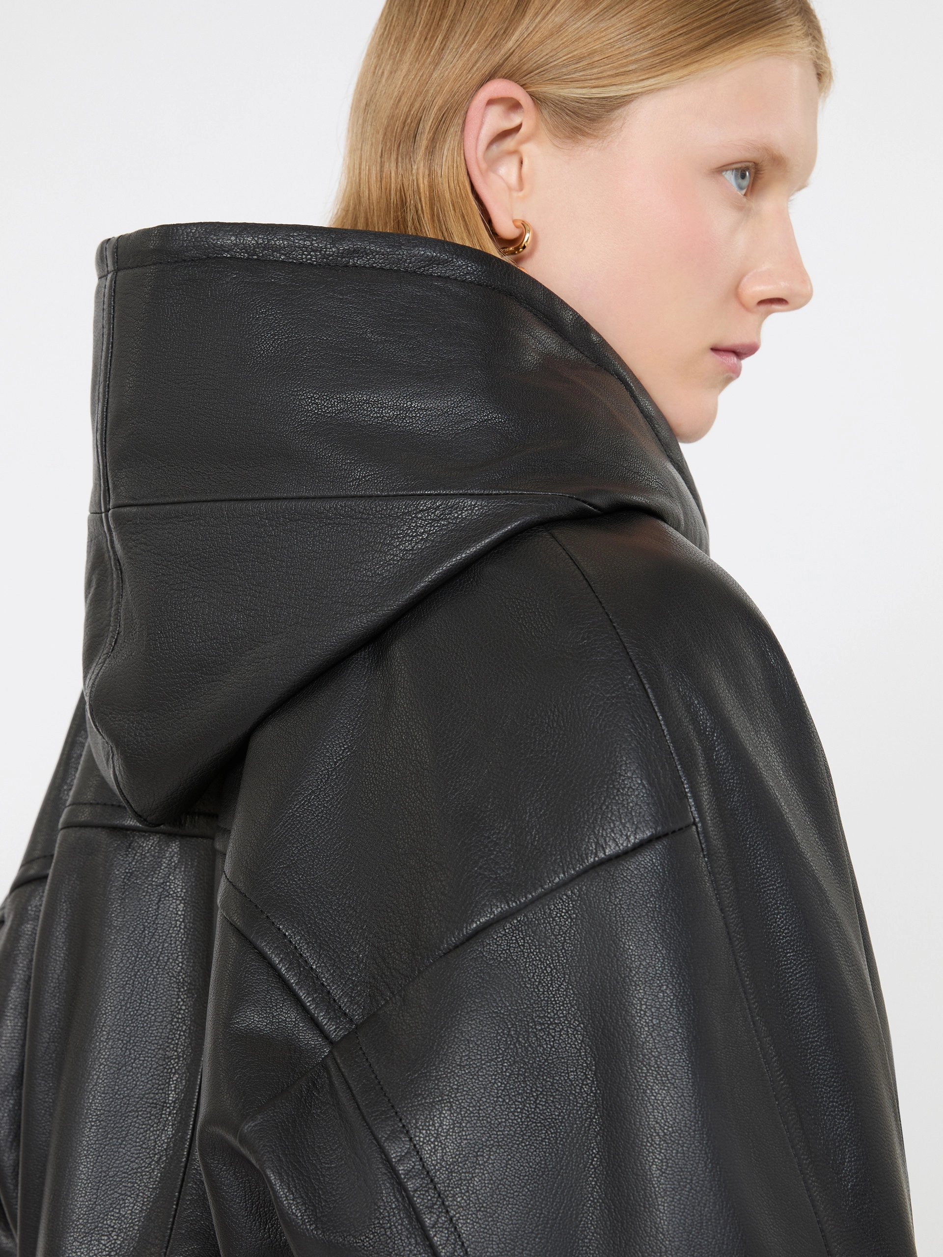 Bomber in pelle - NERO - Sportmax - 6