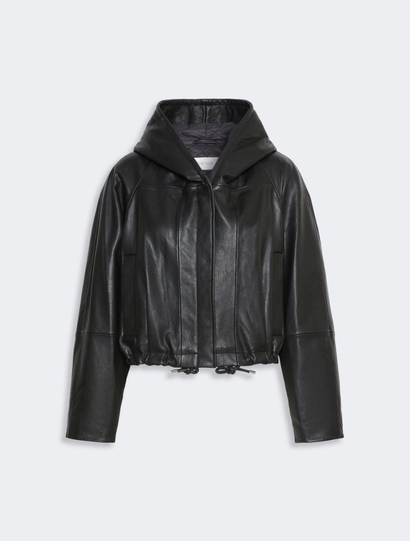 Bomber in pelle - NERO - Sportmax - 7
