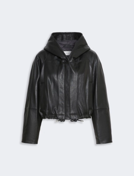 Bomber in pelle - NERO - Sportmax - 7