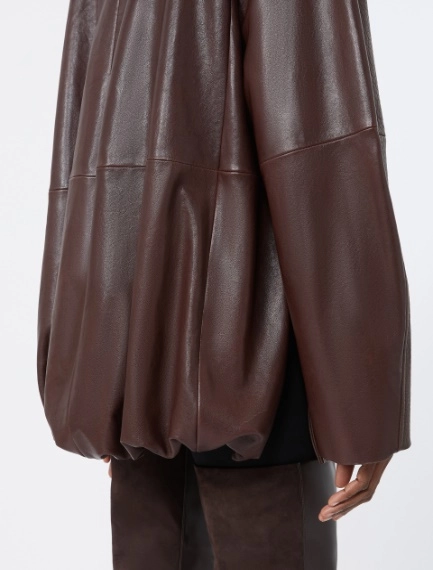 Leather jacket - COFFEE - Sportmax - 6