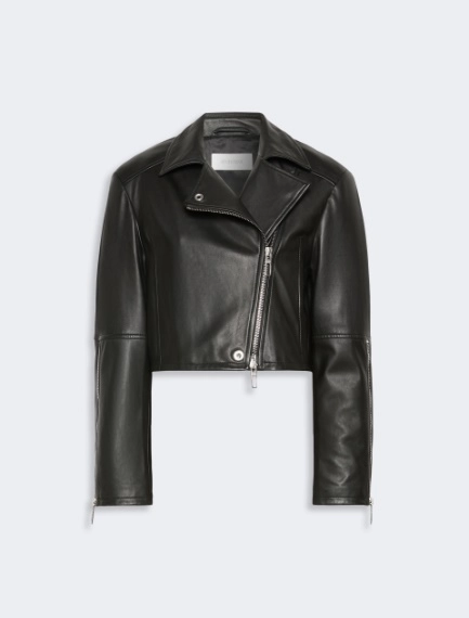 Biker jacket in nappa - NERO - Sportmax - 6