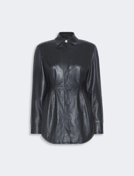 Long leather shirt - Sportmax