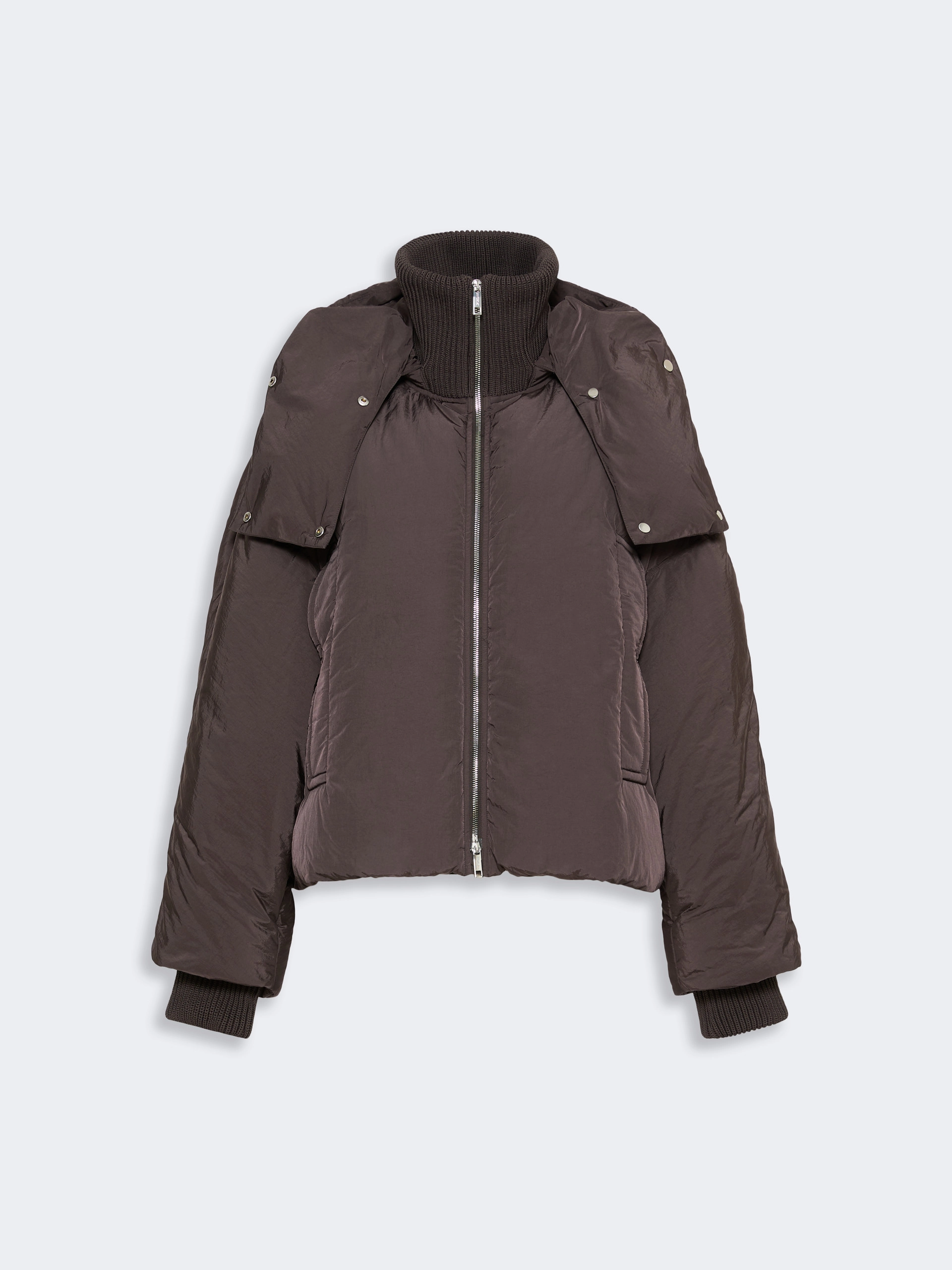Short water-repellent down jacket - CHOCOLATE - Sportmax - 6