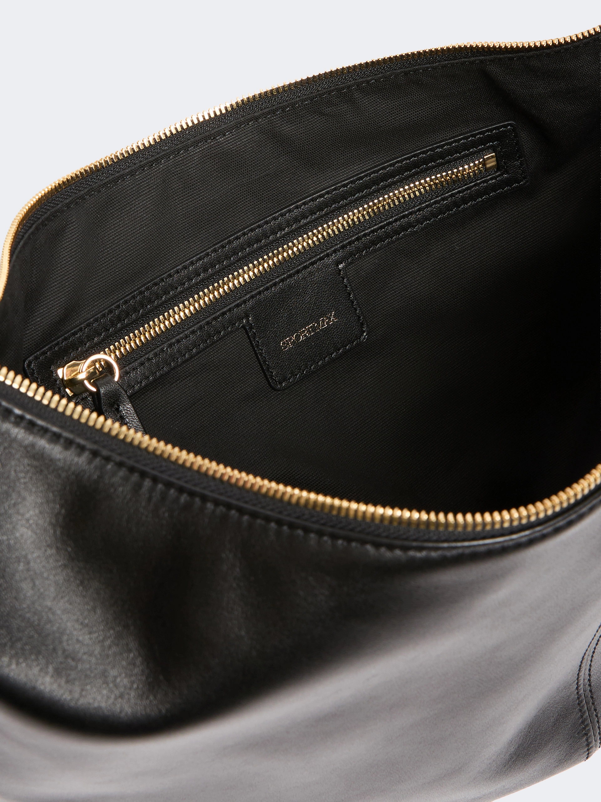 Nappa leather hobo bag - BLACK - Sportmax - 6