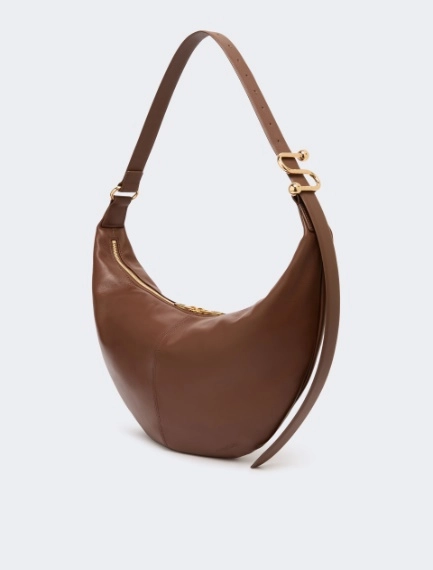 Nappa leather hobo bag - BROWN - Sportmax - 2