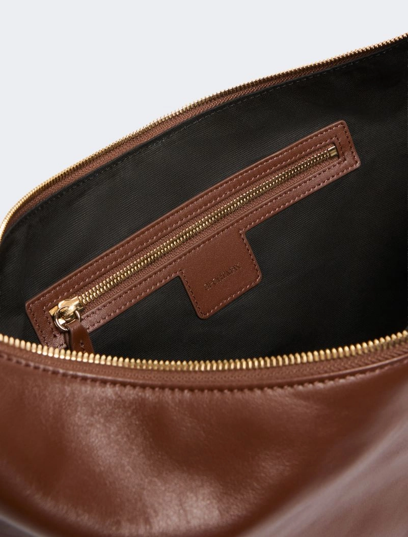 Nappa leather hobo bag - BROWN - Sportmax - 6