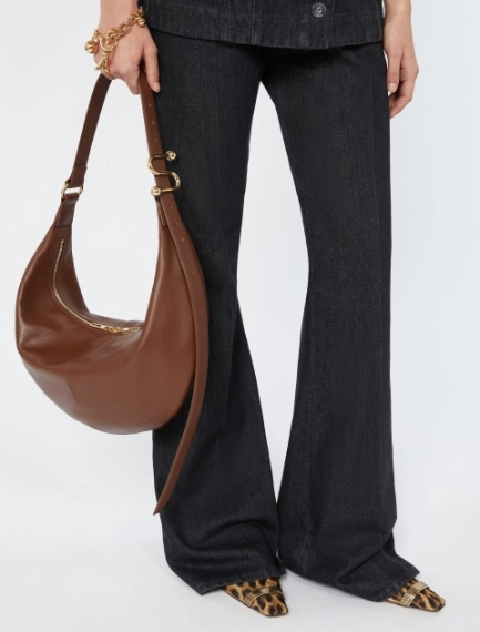 Nappa leather hobo bag - BROWN - Sportmax - 7