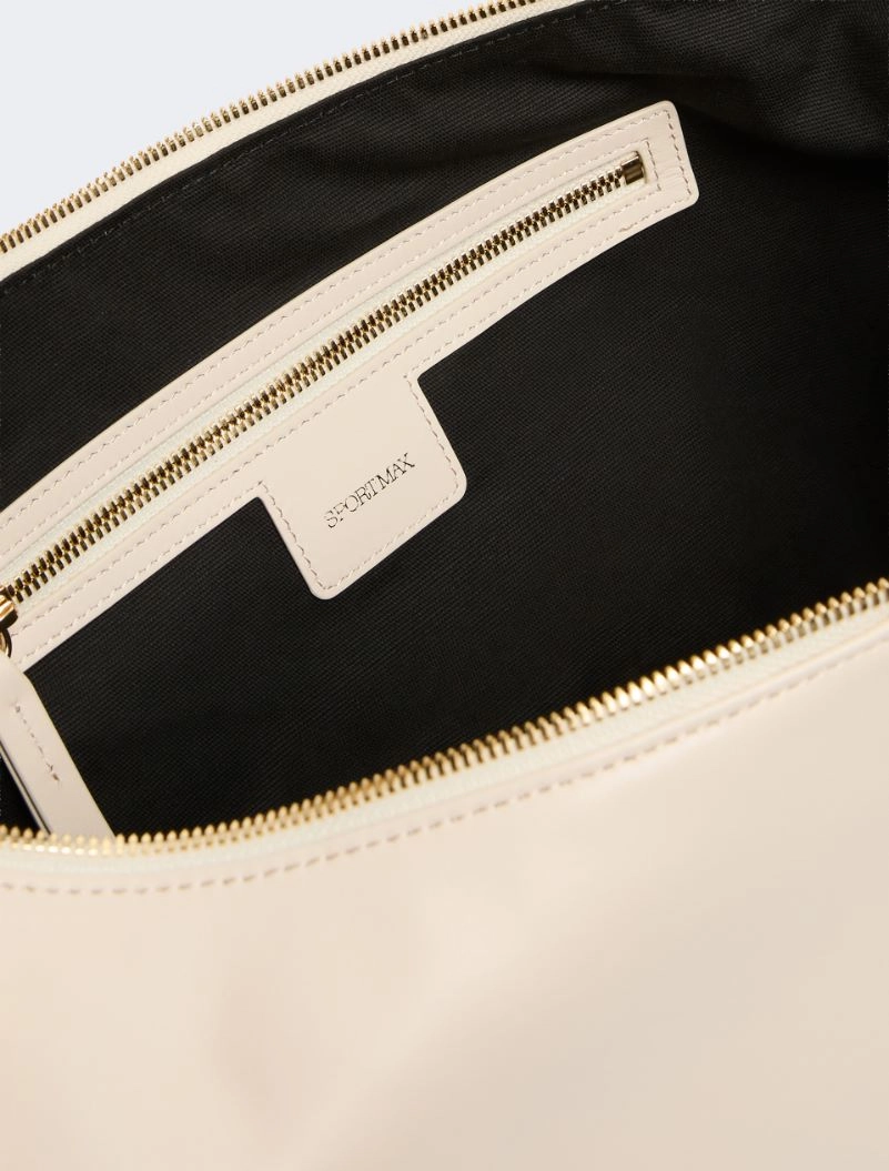 Nappa leather hobo bag - VANILLA - Sportmax - 6