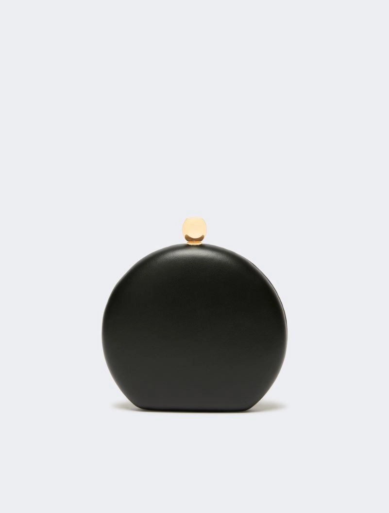 Nappa leather clutch - BLACK - Sportmax - 3