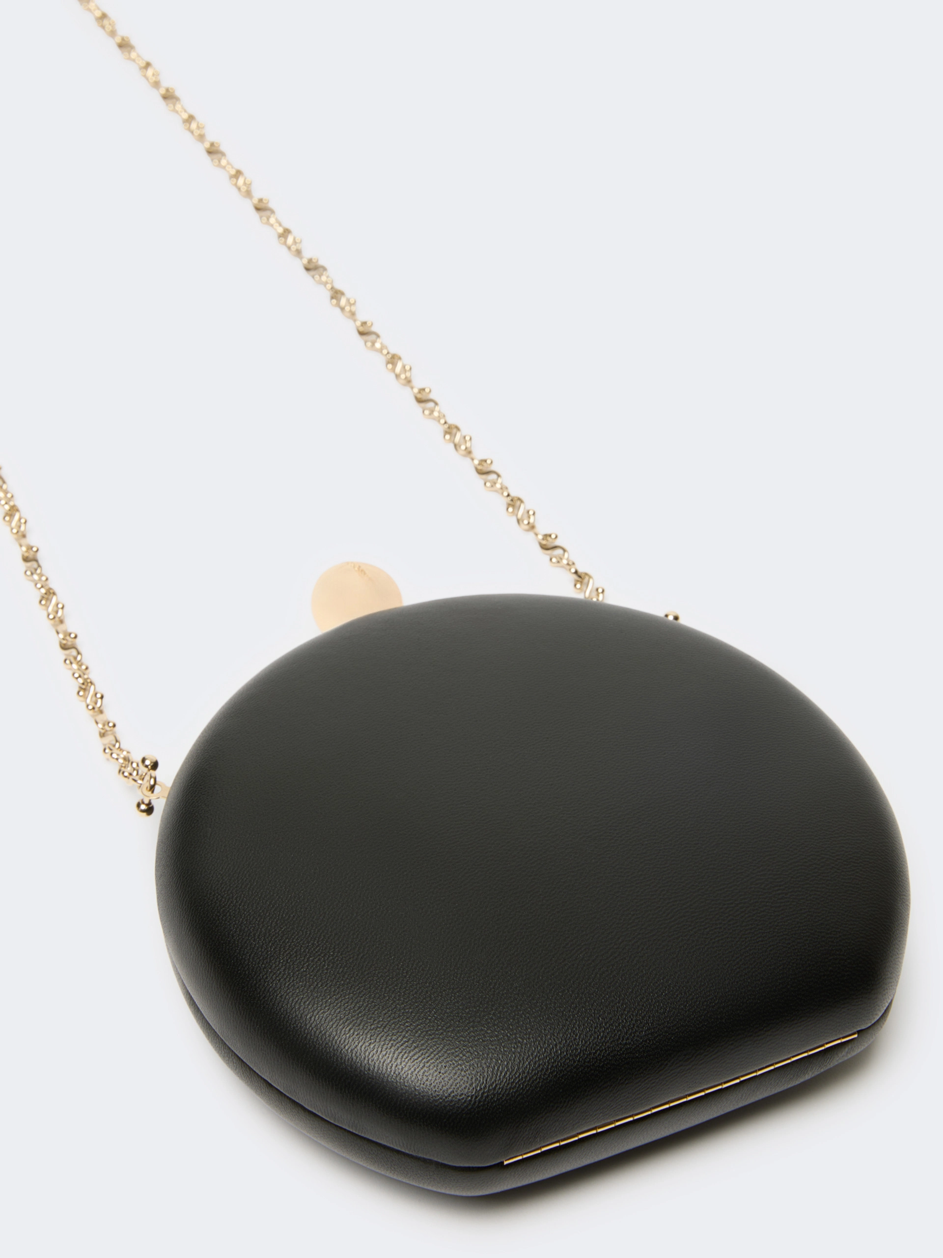 Nappa leather clutch - BLACK - Sportmax - 4
