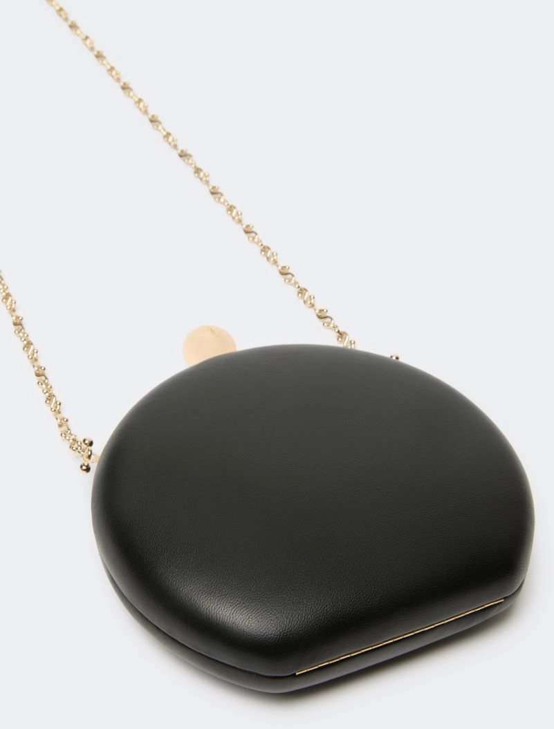 Nappa leather clutch - BLACK - Sportmax - 4