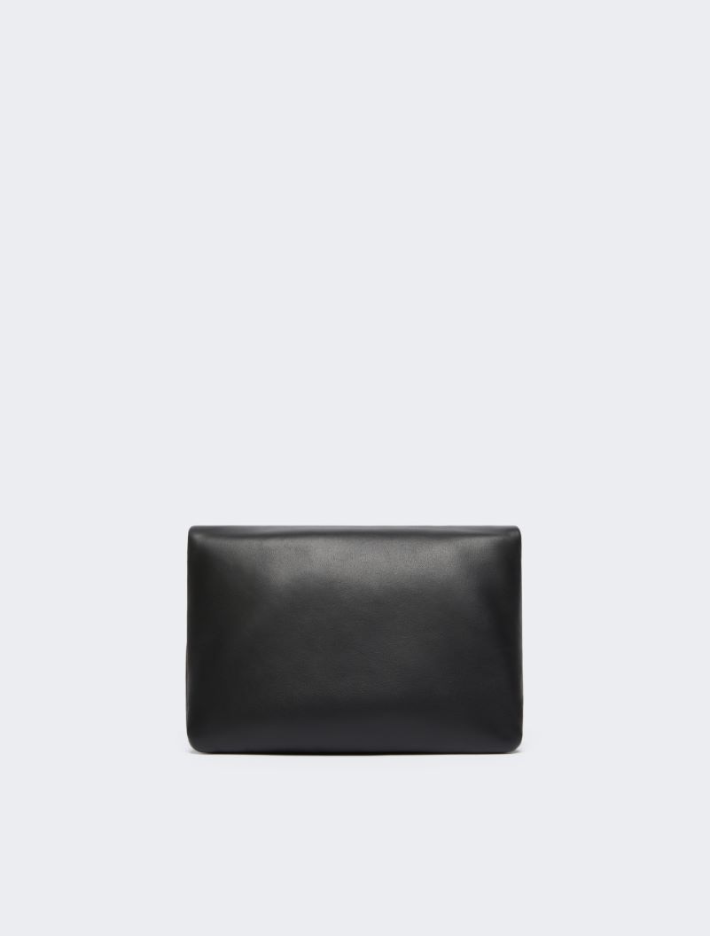 Padded Nappa leather mini Soffy bag - BLACK - Sportmax - 3