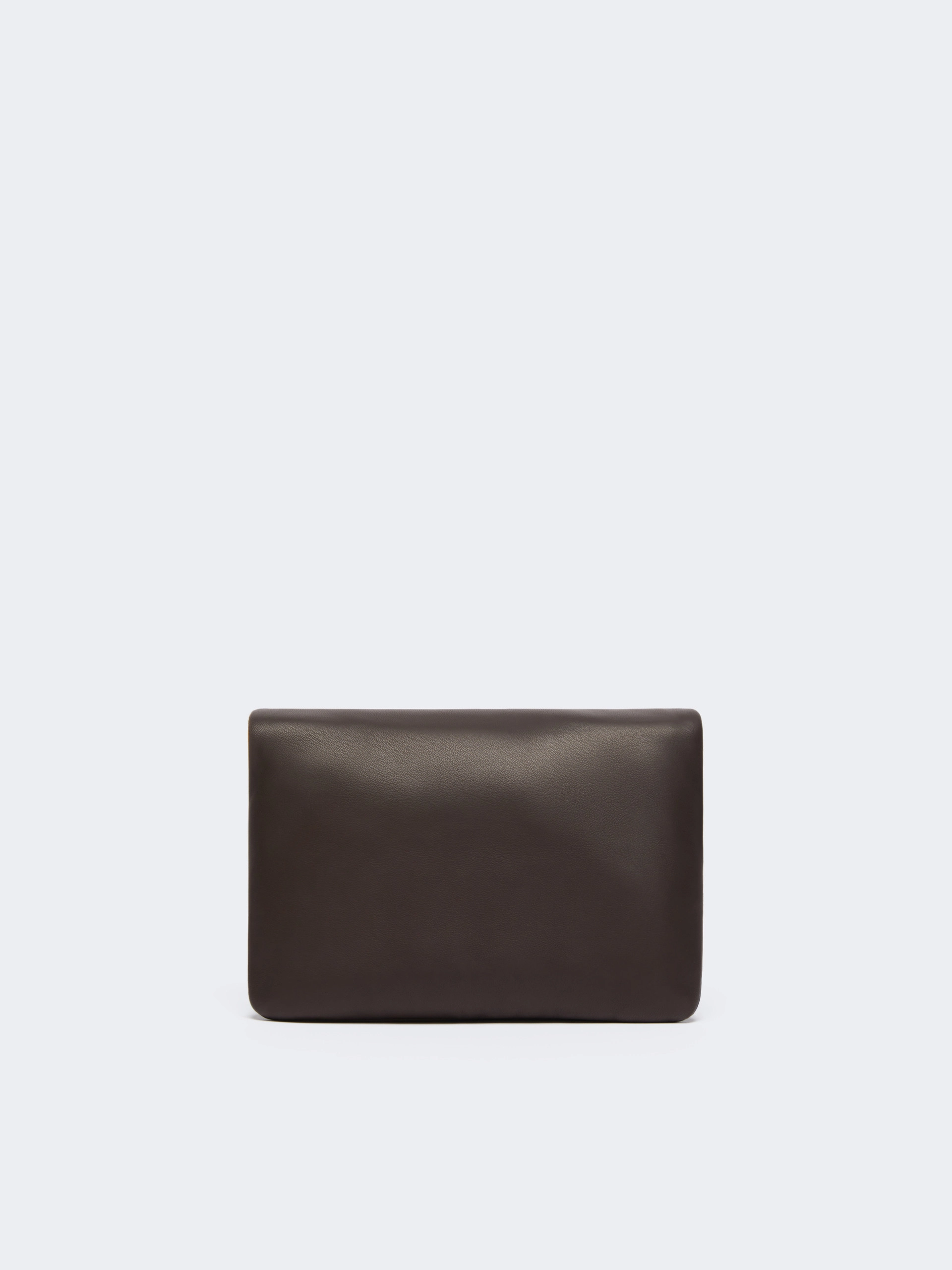 Padded Nappa leather mini Soffy bag - COCOA - Sportmax - 3