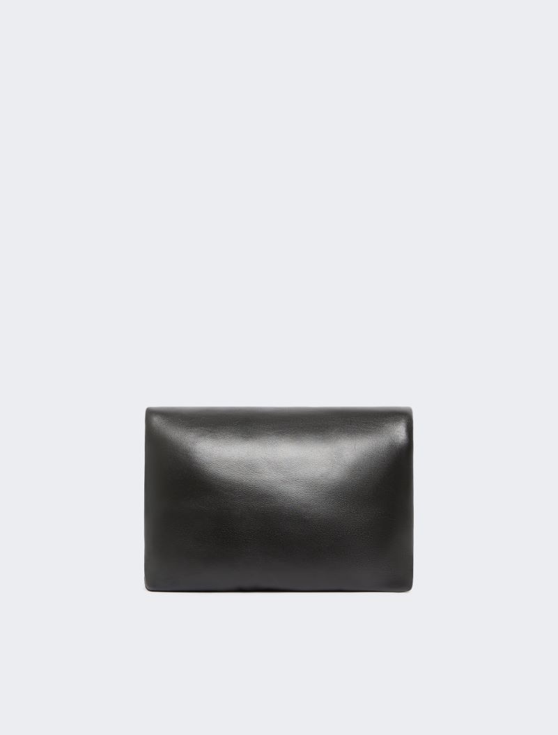 Padded Nappa leather mini Soffy bag - BLACK - Sportmax - 3
