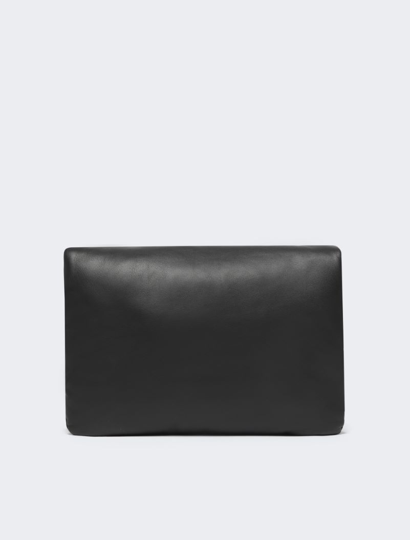 Padded nappa-leather Soffy Bag - BLACK - Sportmax - 3