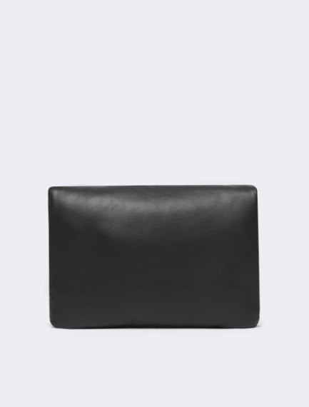 Padded nappa-leather Soffy Bag - BLACK - Sportmax - 3