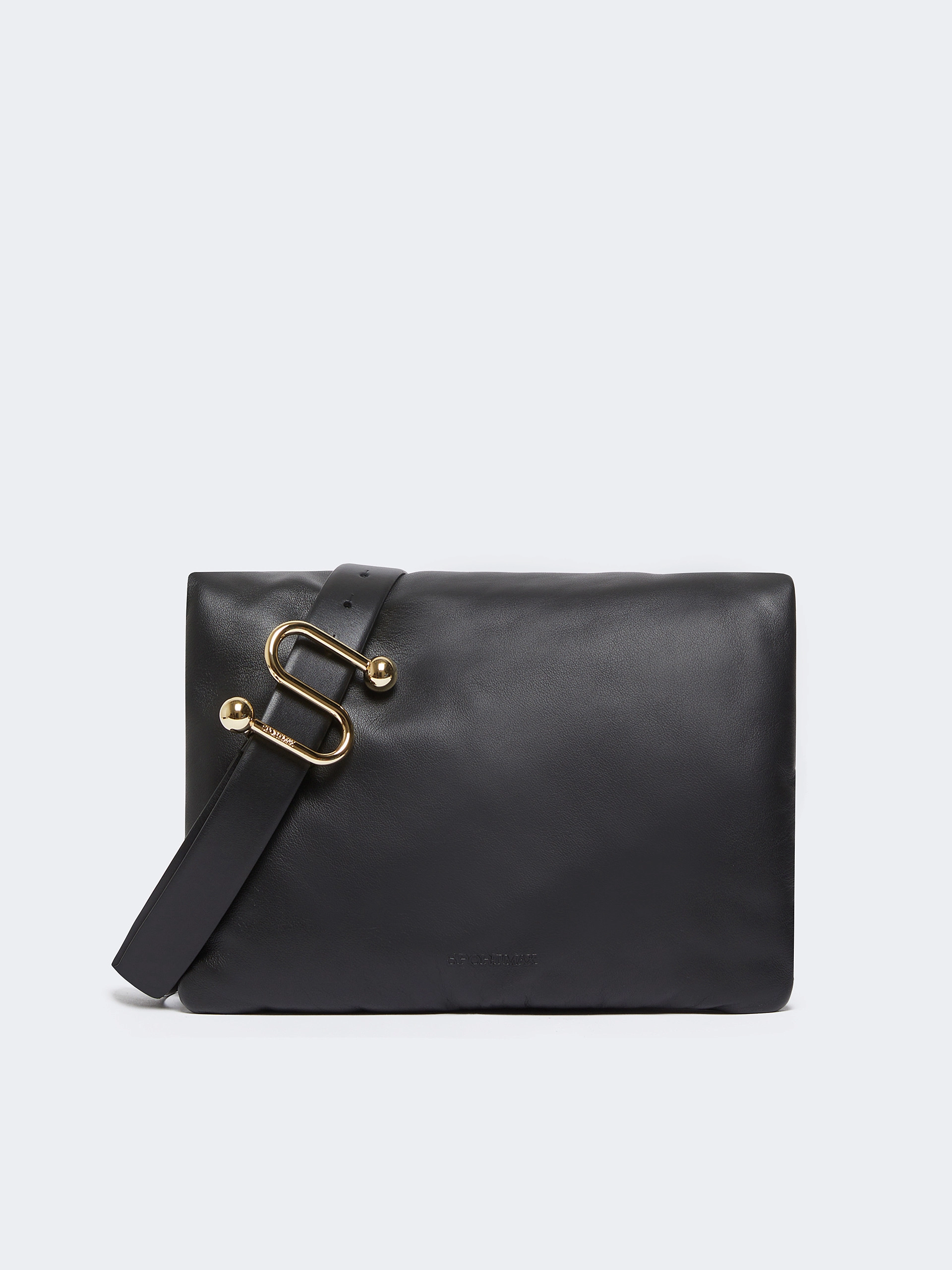Padded nappa-leather Soffy Bag - BLACK - Sportmax