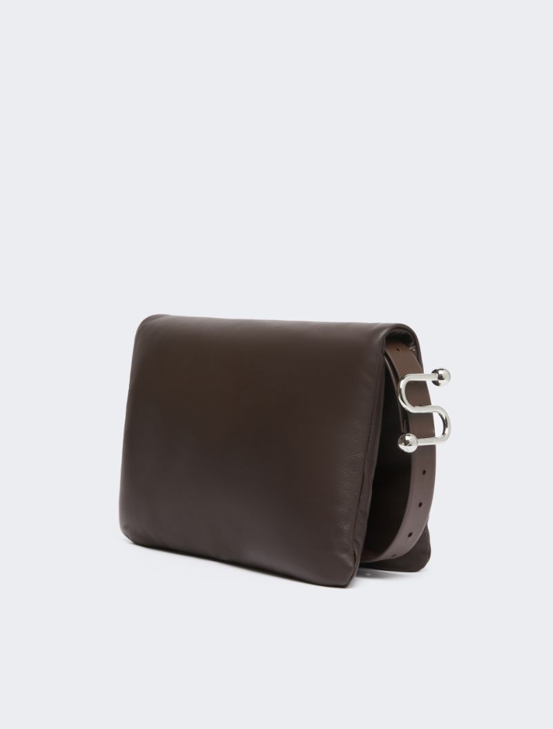Padded nappa-leather Soffy Bag - COCOA - Sportmax - 2