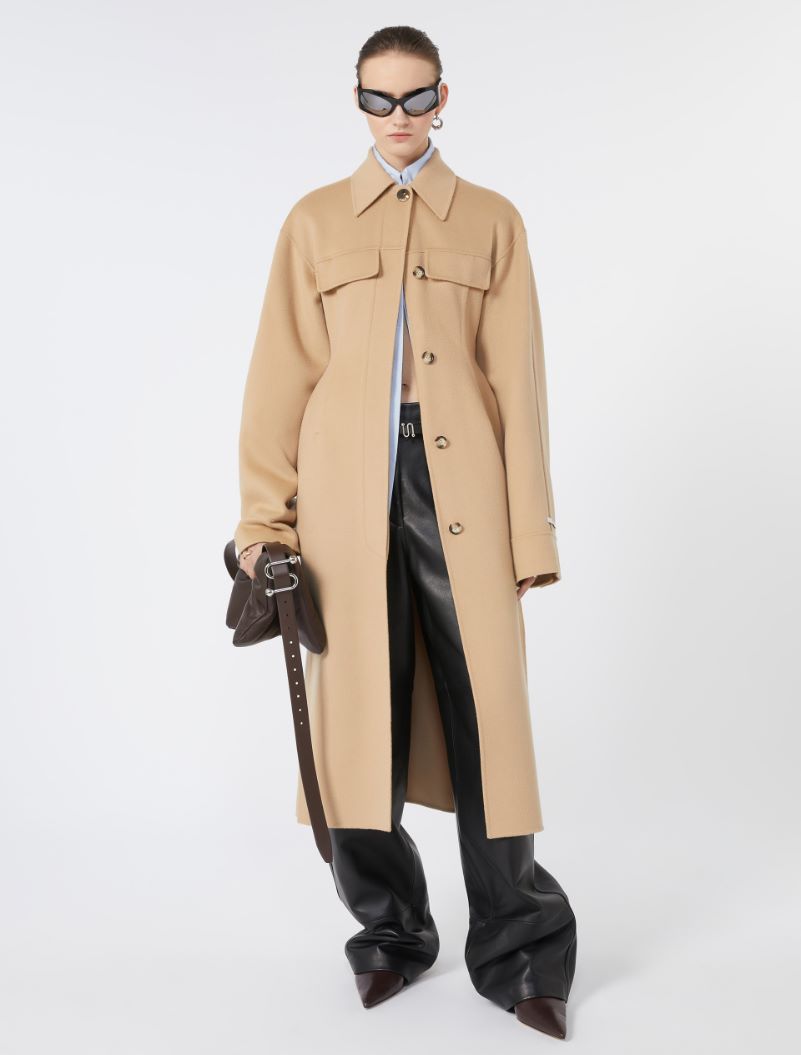 Padded nappa-leather Soffy Bag - COCOA - Sportmax - 7