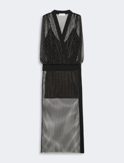 Abito lungo in jersey e strass - Sportmax