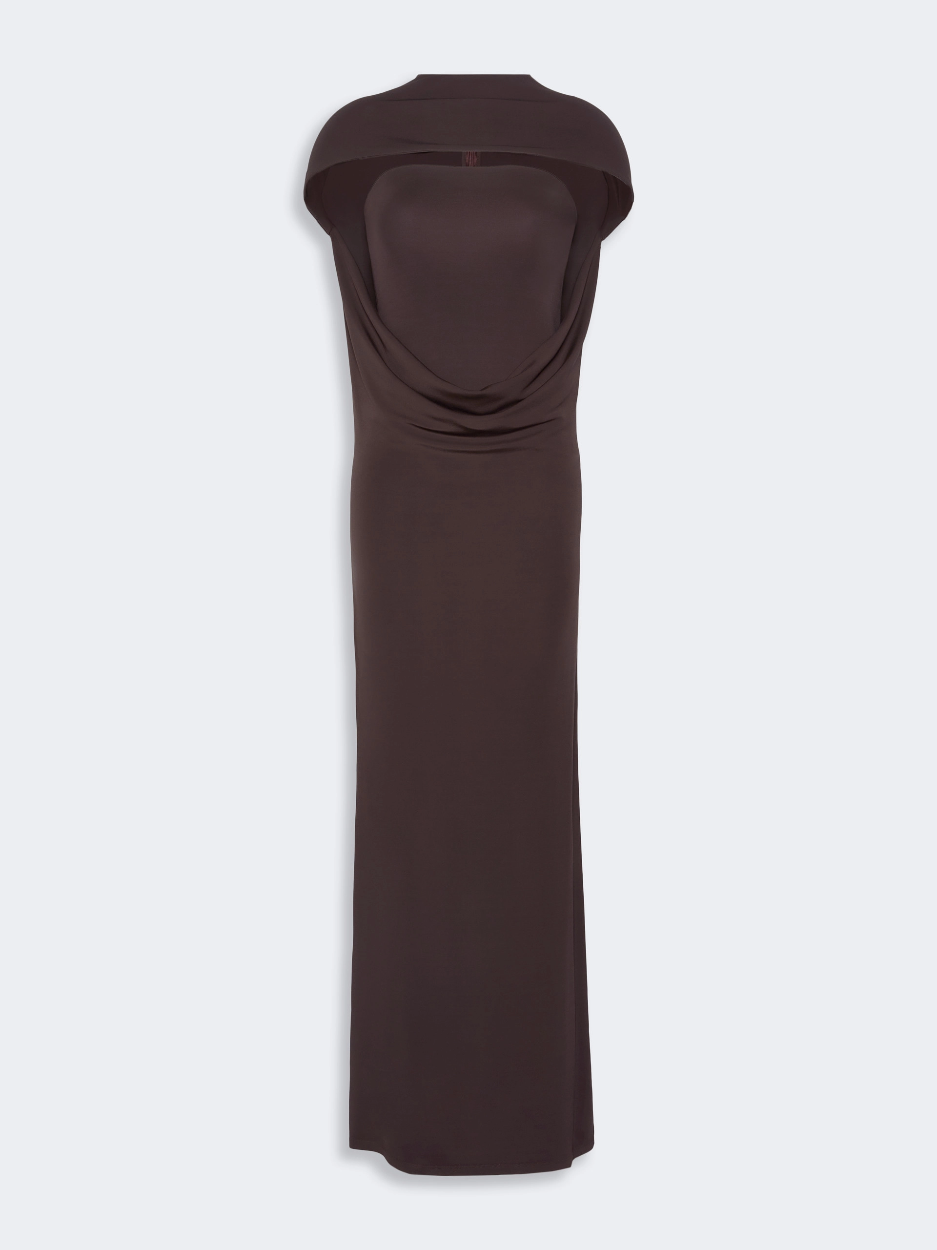 Abito a due pezzi in organzino di viscosa stretch - NERO - Sportmax - 5