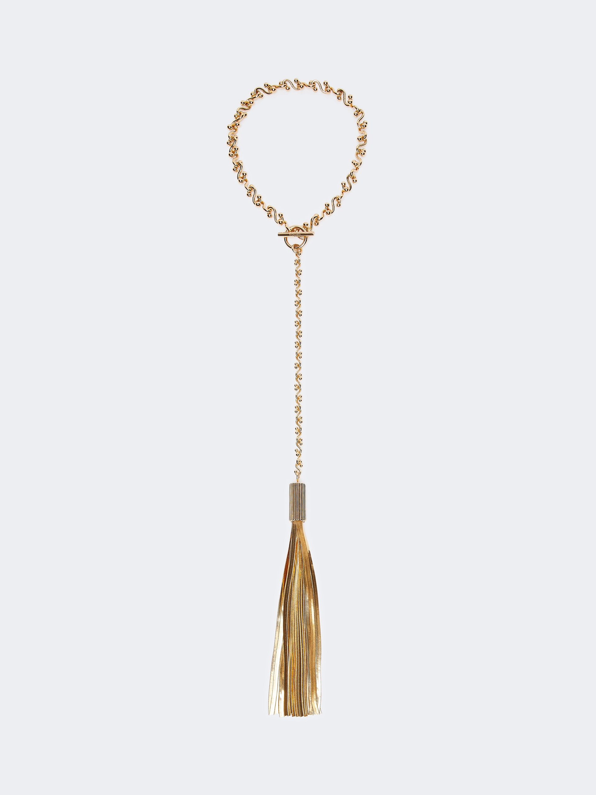 Metal pendant necklace - GOLD - Sportmax