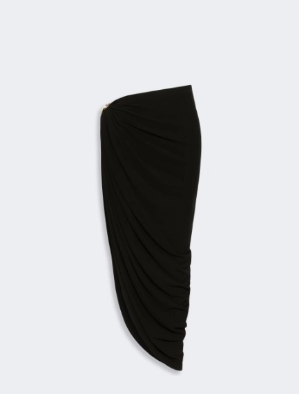 Draped viscose skirt - Sportmax
