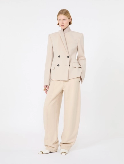 Fleece trousers - BEIGE - Sportmax - 1