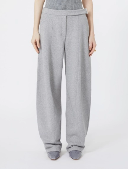 Hose aus Sweatjersey - HELLGRAU - Sportmax - 2