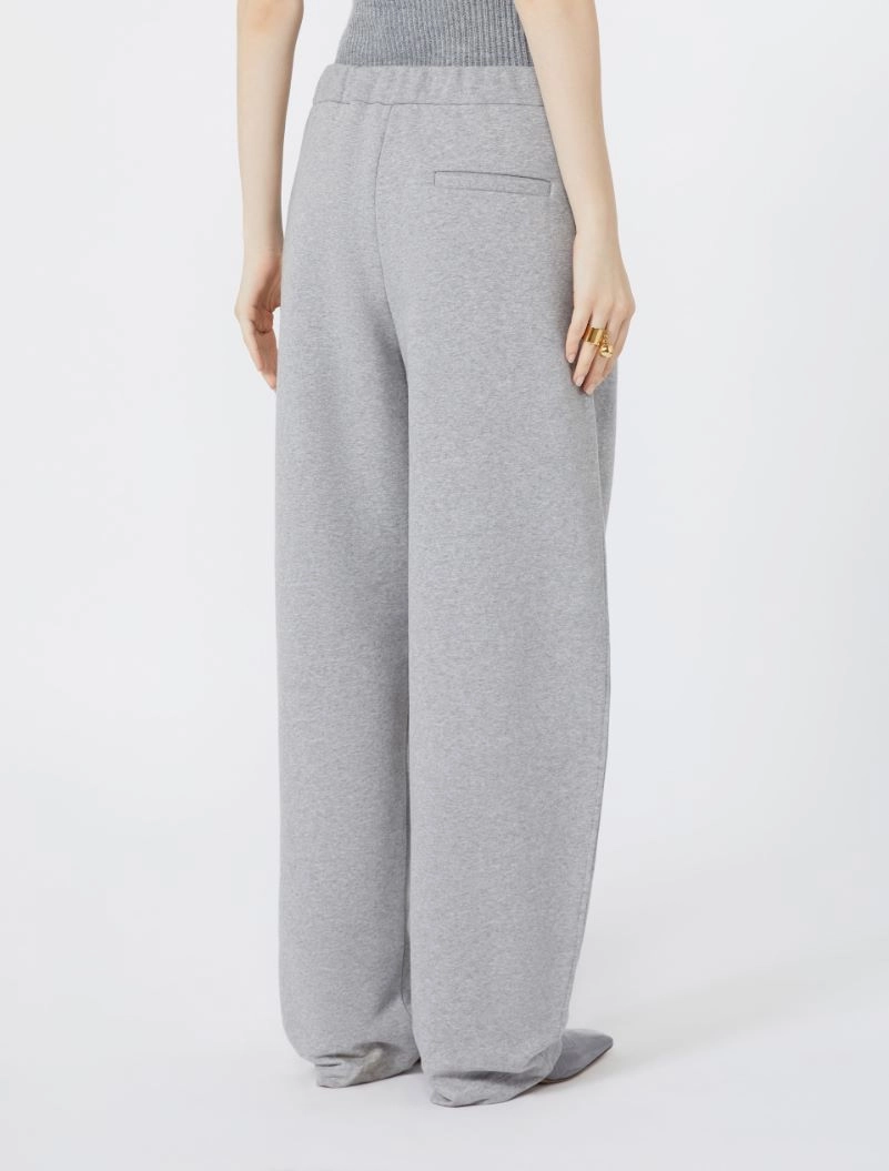 Hose aus Sweatjersey - HELLGRAU - Sportmax - 3