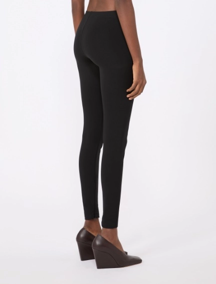 Slim-fit jersey trousers - BLACK - Sportmax - 3