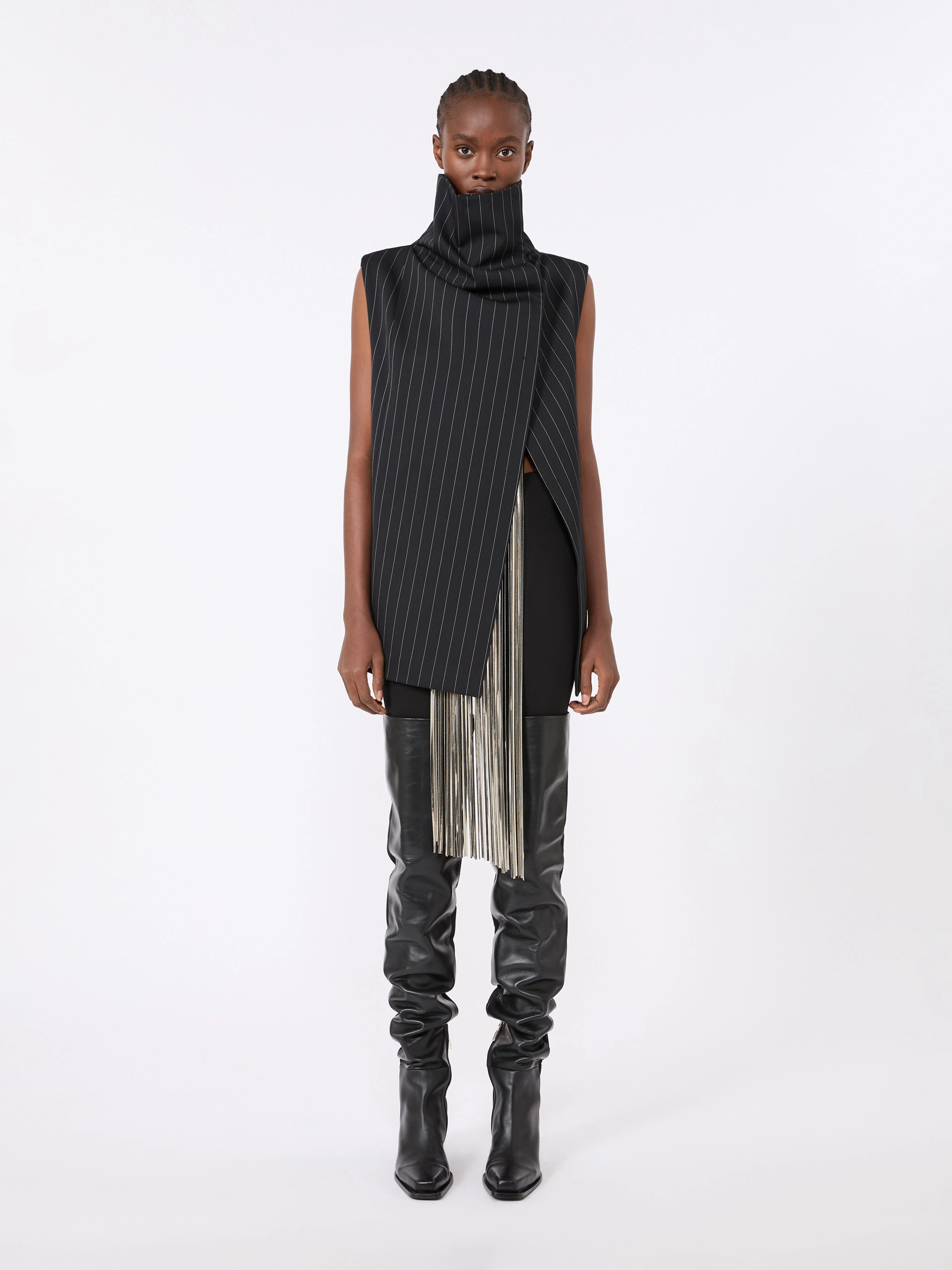 Slim-fit jersey trousers - BLACK - Sportmax