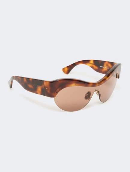 Shaped sunglasses - TAWNY BRONZE BROWN - Sportmax - 2
